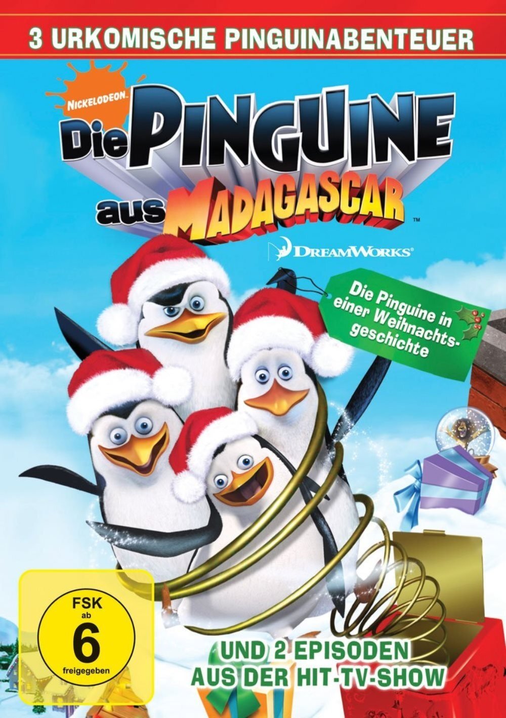  Die Madagascar Pinguine in vorweihnachtlicher Mission 