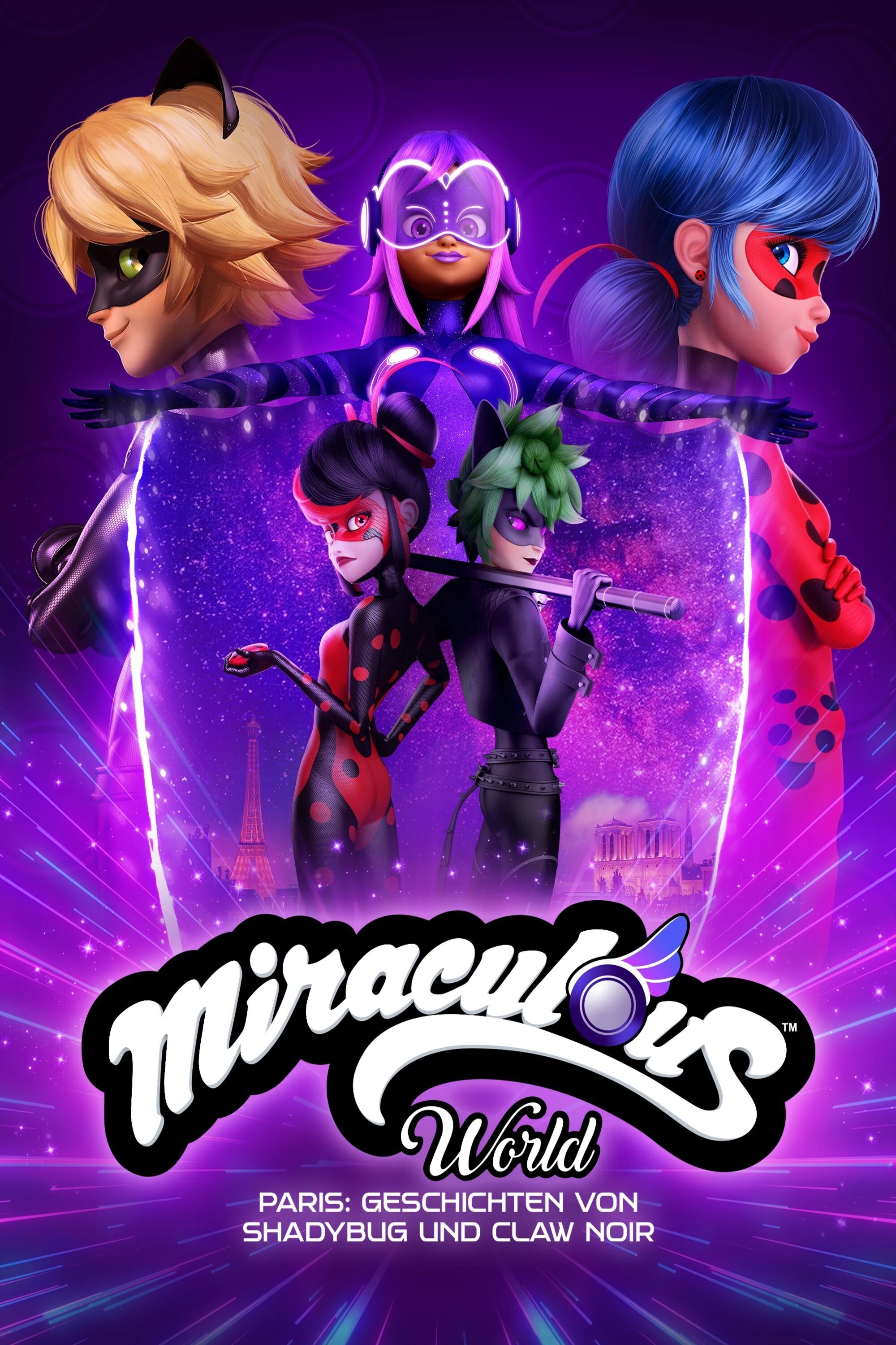  Miraculous World: Paris, Geschichten von Shadybug und Claw Noir 