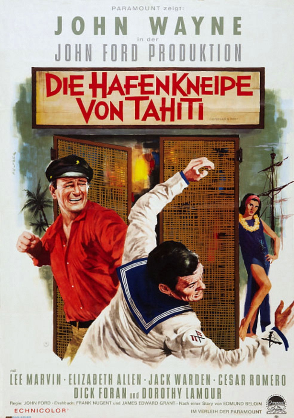 Die Hafenkneipe von Tahiti