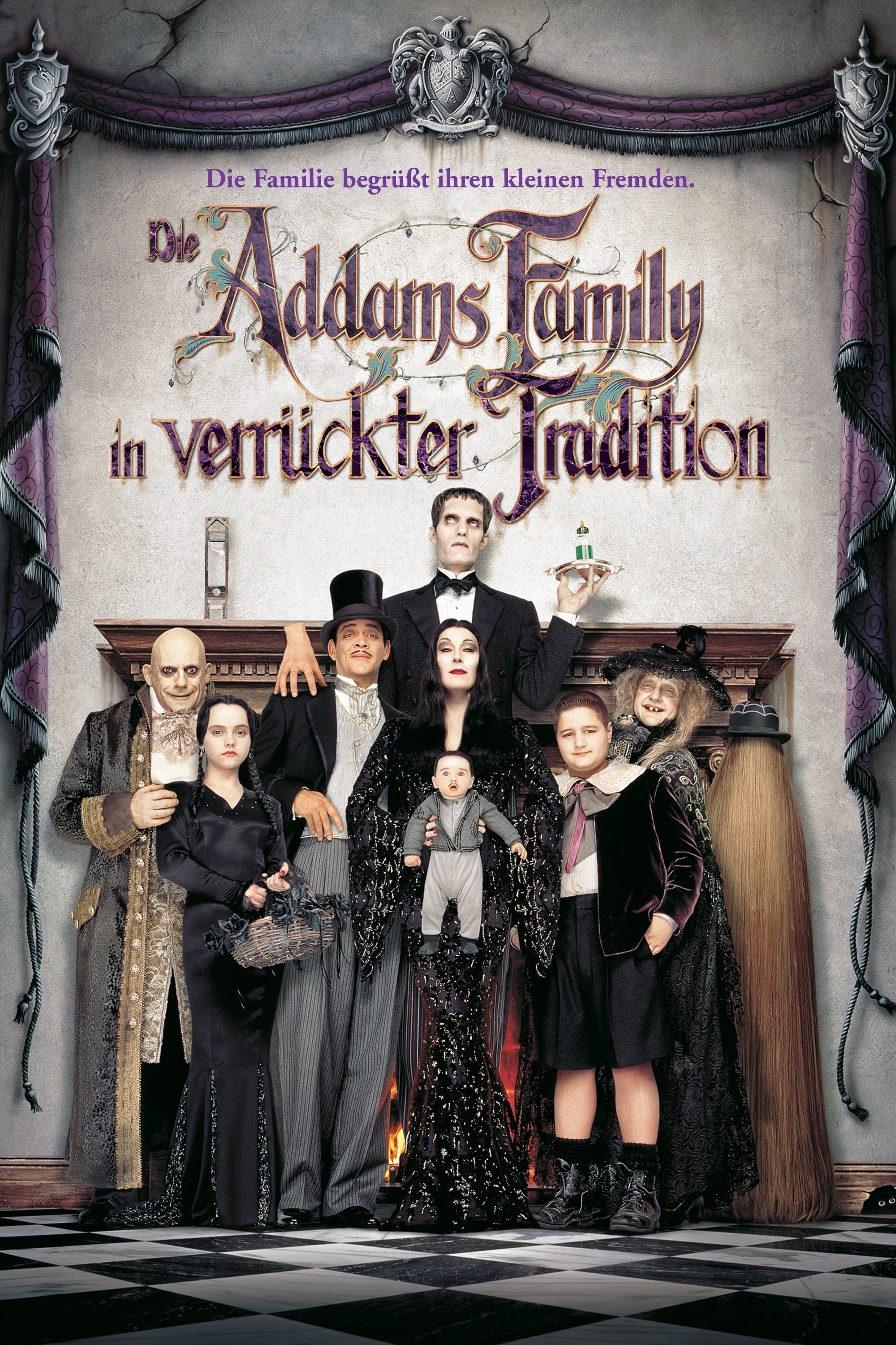  Die Addams Family in verrückter Tradition 