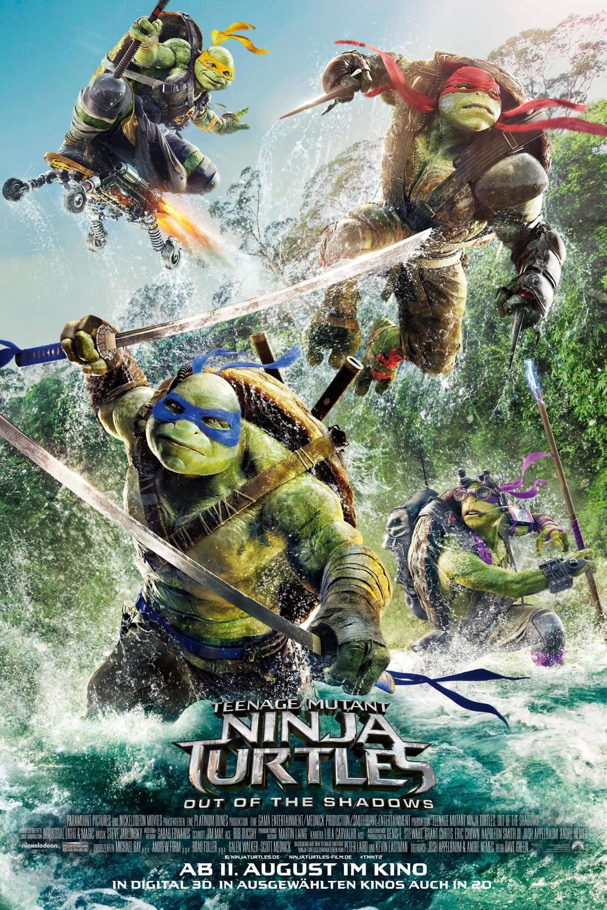  Teenage Mutant Ninja Turtles: Out of the Shadows 