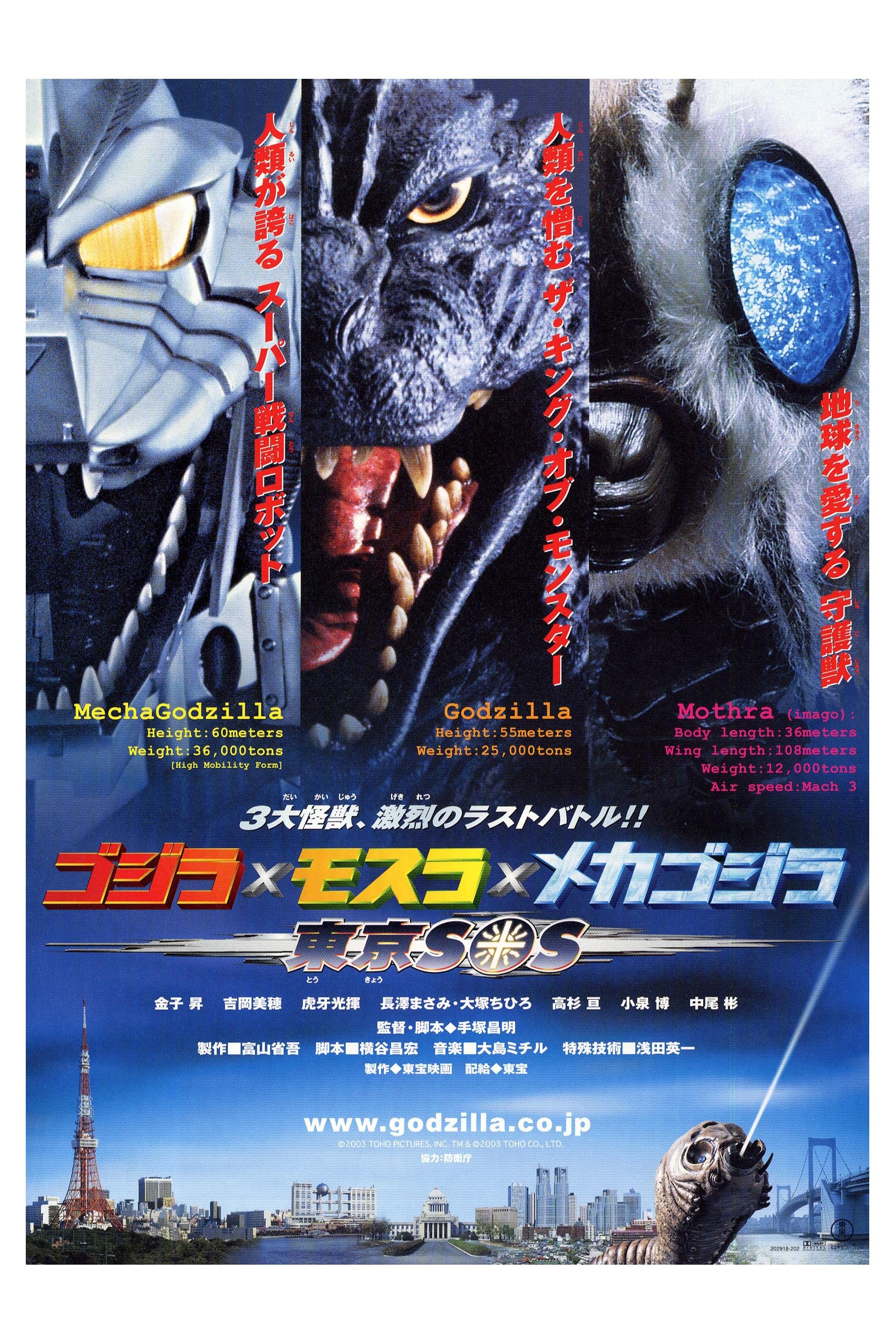  Godzilla: Tokyo S.O.S. 