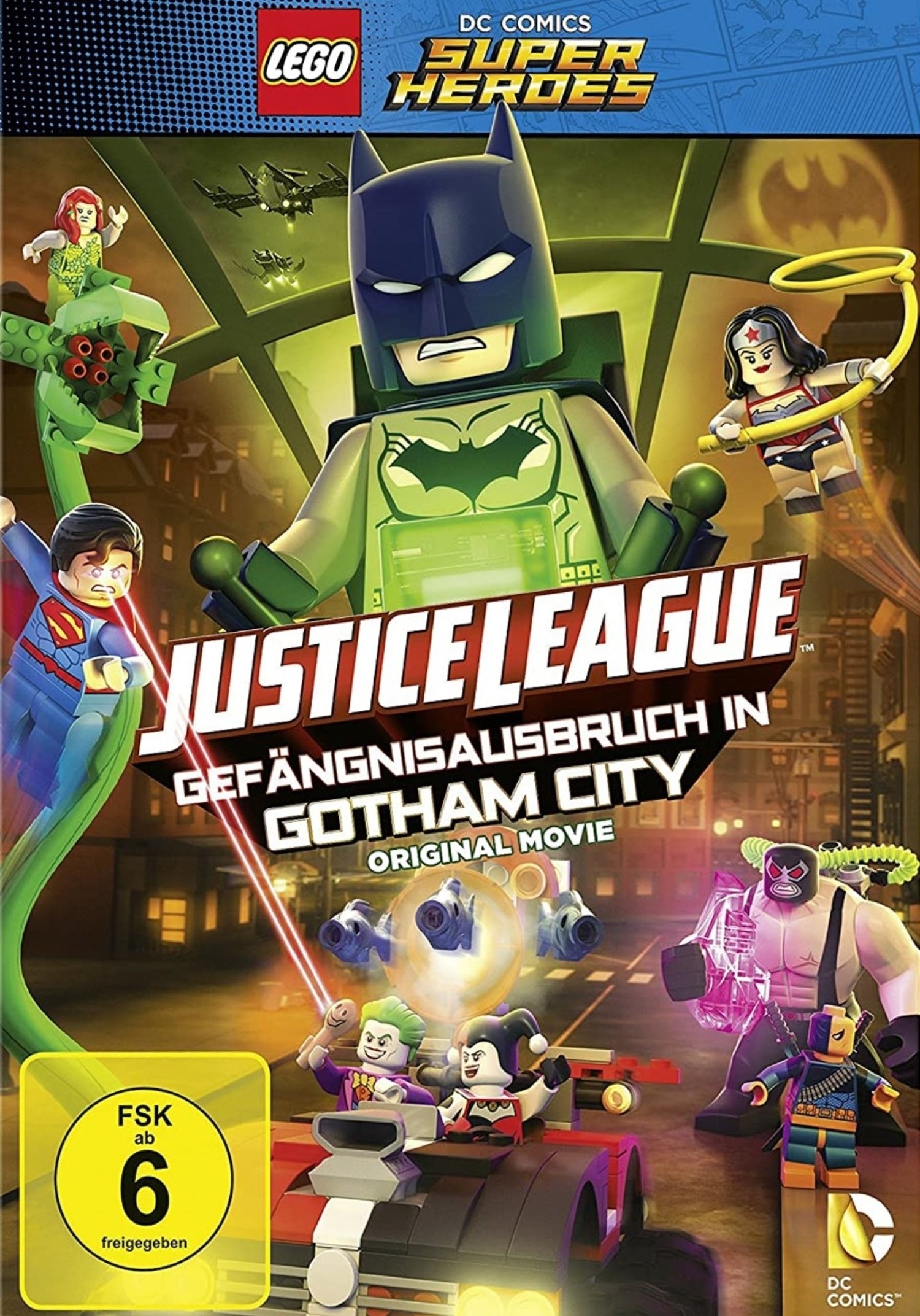  LEGO DC Comics Super Heroes - Justice League - Gefängnisausbruch in Gotham City 