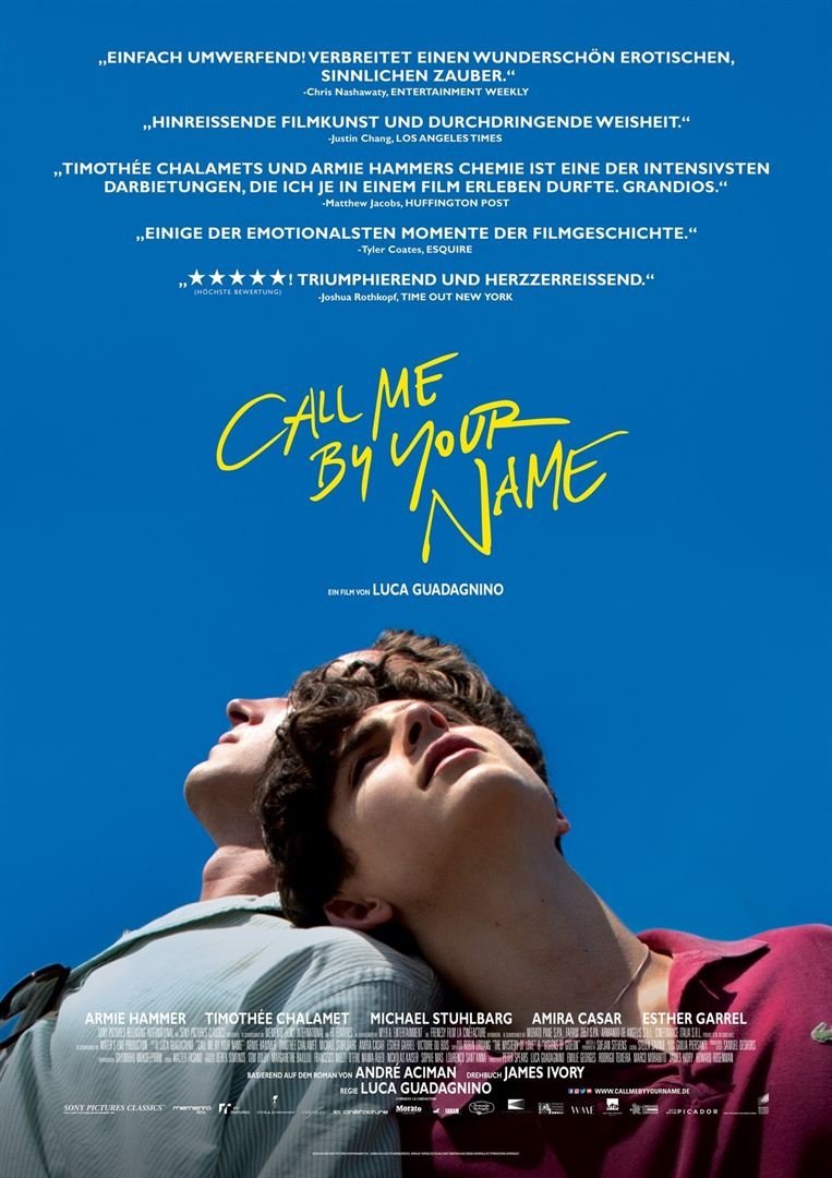  Call Me by Your Name 