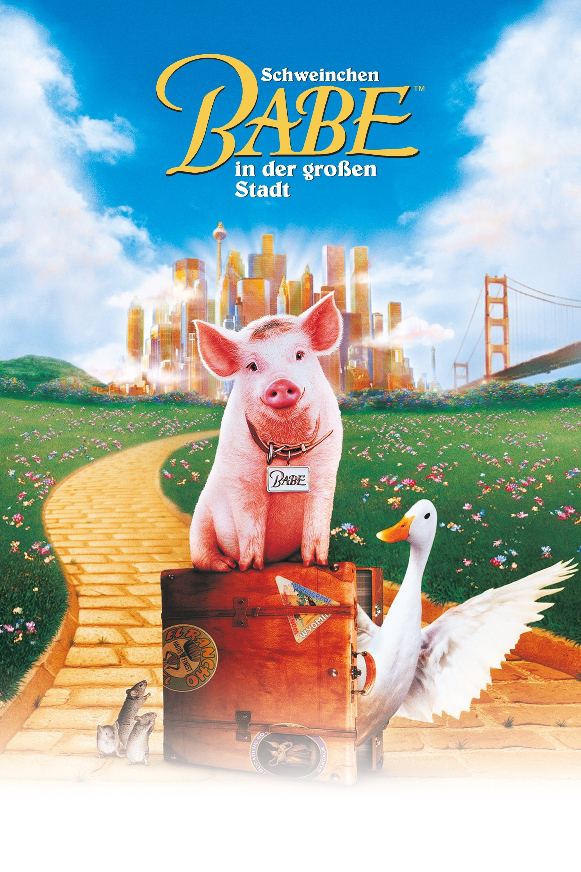  Schweinchen Babe in der großen Stadt 